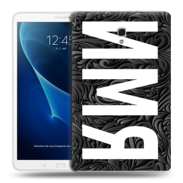 Силиконовый чехол на Samsung Galaxy Tab A 10.5 с принтом ИМЯ