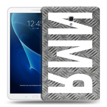Силиконовый чехол на Samsung Galaxy Tab A 10.5 с принтом ИМЯ