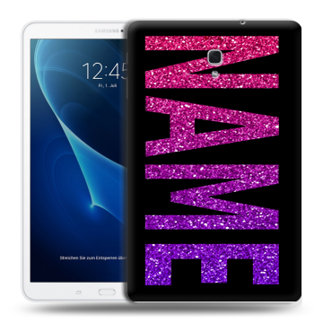 Силиконовый чехол на Samsung Galaxy Tab A 10.5 с принтом NAME