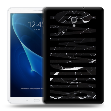 Силиконовый чехол на Samsung Galaxy Tab A 10.5 с принтом ФАМИЛИЯ