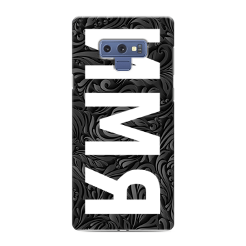 Силиконовый чехол на Samsung Galaxy Note 9 с принтом ИМЯ