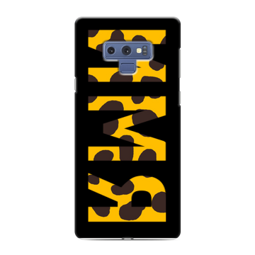 Силиконовый чехол на Samsung Galaxy Note 9 с принтом ИМЯ