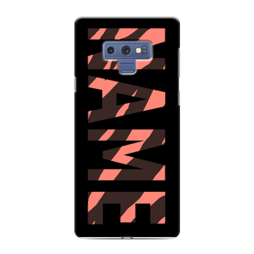 Силиконовый чехол на Samsung Galaxy Note 9 с принтом NAME