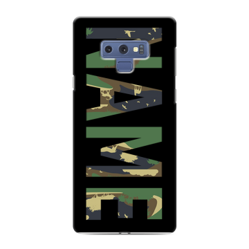 Силиконовый чехол на Samsung Galaxy Note 9 с принтом NAME