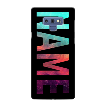 Силиконовый чехол на Samsung Galaxy Note 9 с принтом NAME