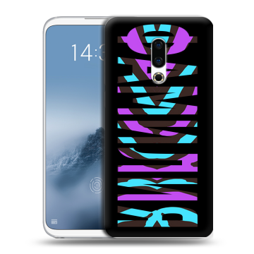 Силиконовый чехол на Meizu 16th Plus с принтом ФАМИЛИЯ