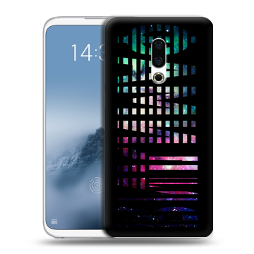 Силиконовый чехол на Meizu 16th Plus с принтом ФАМИЛИЯ