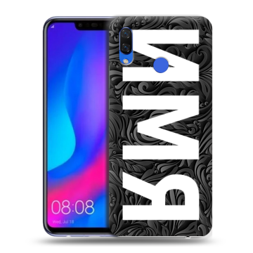Пластиковый чехол на Huawei Nova 3 с принтом ИМЯ