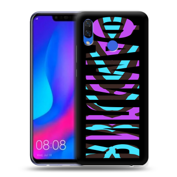 Пластиковый чехол на Huawei Nova 3 с принтом ФАМИЛИЯ