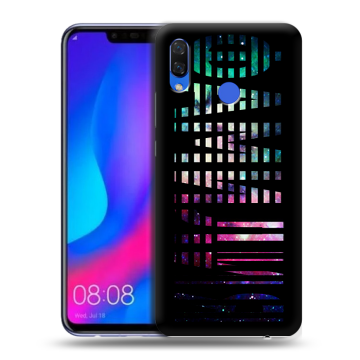 Пластиковый чехол на Huawei Nova 3 с принтом ФАМИЛИЯ