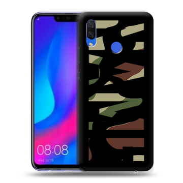 Пластиковый чехол на Huawei Nova 3 с принтом NAME
