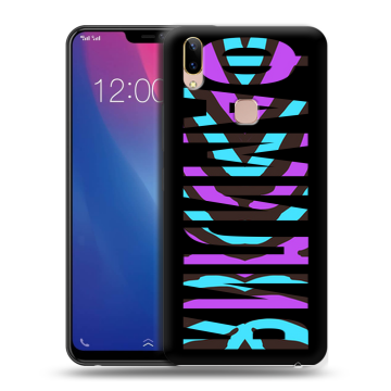 Силиконовый чехол на Vivo Y85 с принтом ФАМИЛИЯ