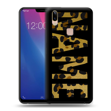 Силиконовый чехол на Vivo Y85 с принтом NAME