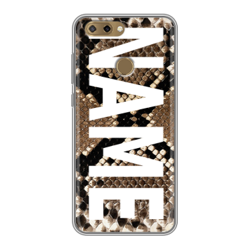 Силиконовый чехол на ZTE Blade V9 Vita с принтом NAME