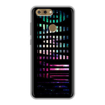 Силиконовый чехол на ZTE Blade V9 Vita с принтом ФАМИЛИЯ