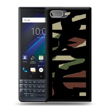Пластиковый чехол на BlackBerry KEY2 LE с принтом NAME