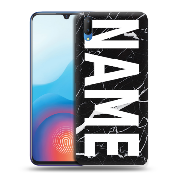 Пластиковый чехол на Vivo V11 с принтом NAME