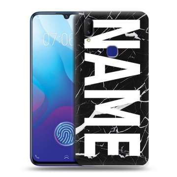 Пластиковый чехол на Vivo V11i с принтом NAME
