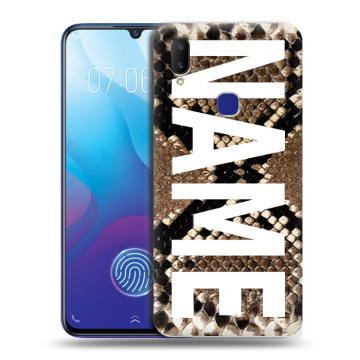 Пластиковый чехол на Vivo V11i с принтом NAME