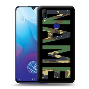 Пластиковый чехол на Vivo V11i с принтом NAME