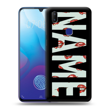 Пластиковый чехол на Vivo V11i с принтом NAME