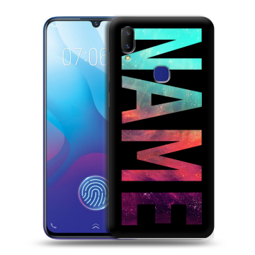 Пластиковый чехол на Vivo V11i с принтом NAME
