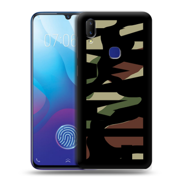 Пластиковый чехол на Vivo V11i с принтом NAME