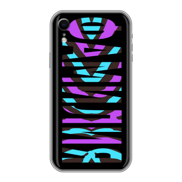 Силиконовый чехол на Iphone Xr с принтом ФАМИЛИЯ