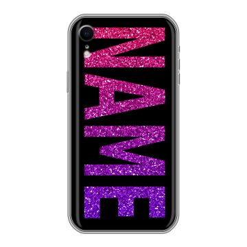 Силиконовый чехол на Iphone Xr с принтом NAME