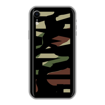 Силиконовый чехол на Iphone Xr с принтом NAME