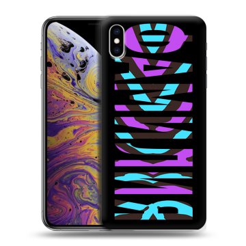 Силиконовый чехол на Iphone Xs Max с принтом ФАМИЛИЯ