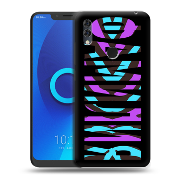 Силиконовый чехол на Alcatel 5V с принтом ФАМИЛИЯ