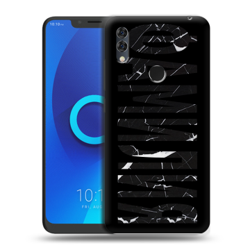 Силиконовый чехол на Alcatel 5V с принтом ФАМИЛИЯ