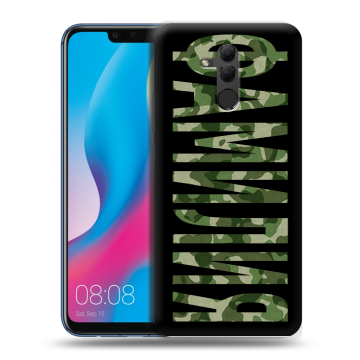 Силиконовый противоударный чехол на Huawei Mate 20 Lite с принтом ФАМИЛИЯ