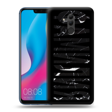 Силиконовый противоударный чехол на Huawei Mate 20 Lite с принтом ФАМИЛИЯ