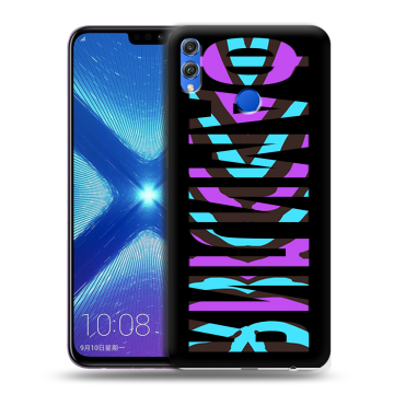 Силиконовый чехол на Huawei Honor 8X с принтом ФАМИЛИЯ