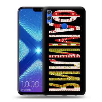 Силиконовый чехол на Huawei Honor 8X с принтом ФАМИЛИЯ