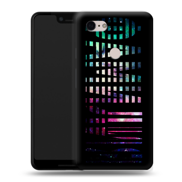Силиконовый чехол на Google Pixel 3 XL с принтом ФАМИЛИЯ