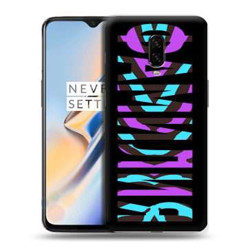 Силиконовый чехол на OnePlus 6T с принтом ФАМИЛИЯ