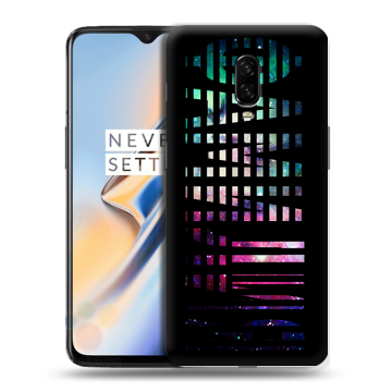 Силиконовый чехол на OnePlus 6T с принтом ФАМИЛИЯ