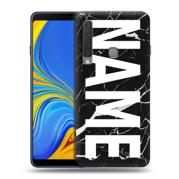 Пластиковый чехол на Samsung Galaxy A9 (2018) с принтом NAME