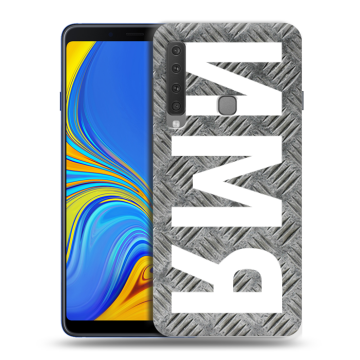 Пластиковый чехол на Samsung Galaxy A9 (2018) с принтом ИМЯ