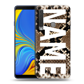 Пластиковый чехол на Samsung Galaxy A9 (2018) с принтом NAME
