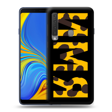 Пластиковый чехол на Samsung Galaxy A9 (2018) с принтом ИМЯ