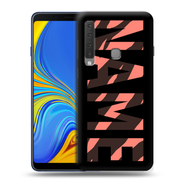Пластиковый чехол на Samsung Galaxy A9 (2018) с принтом NAME