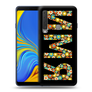 Пластиковый чехол на Samsung Galaxy A9 (2018) с принтом ИМЯ