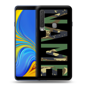 Пластиковый чехол на Samsung Galaxy A9 (2018) с принтом NAME
