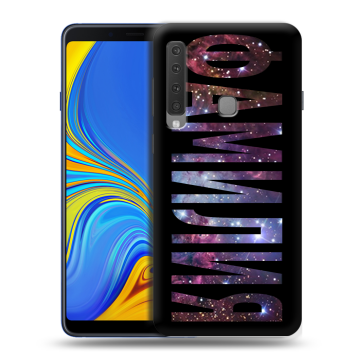 Пластиковый чехол на Samsung Galaxy A9 (2018) с принтом ФАМИЛИЯ