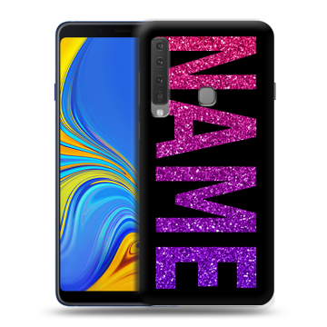 Пластиковый чехол на Samsung Galaxy A9 (2018) с принтом NAME