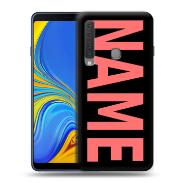 Пластиковый чехол на Samsung Galaxy A9 (2018) с принтом NAME